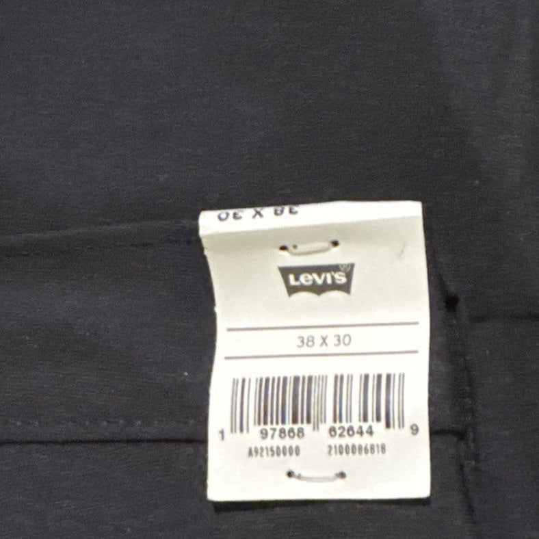 $70 Levi's Men's XX Chino Straight Fit Standard Tapered Pants-Black-Size 38W 30L