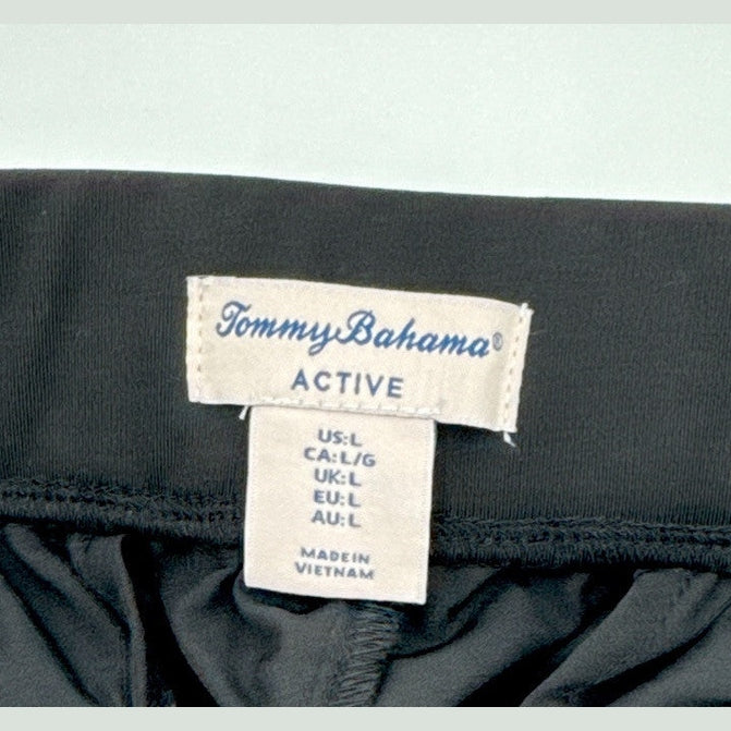 Tommy Bahama Women’s Active Pants- Zip Back Pockets- Zip Ankle-Black- Large-NEW