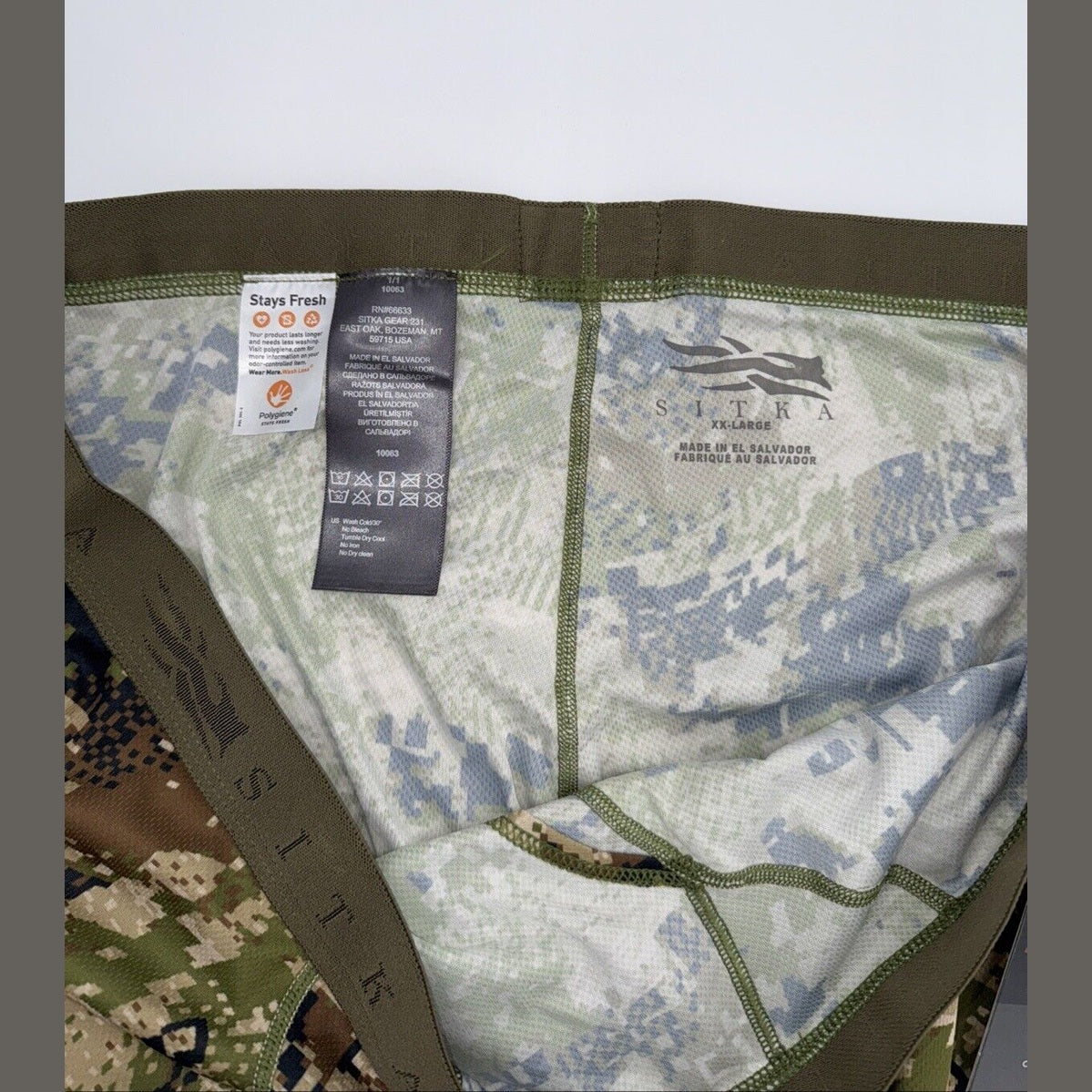 SITKA Men’s CORE LIGHTWEIGHT BOTTOMS- Optifade Sub - 2XLarge - New Retail $79
