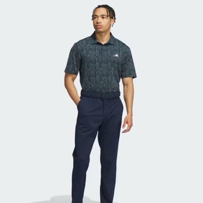 $70 Adidas Men’s Ultimate365 Power Grid Print Shirt -Collegiate Navy- Small-New