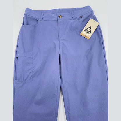 $75 Gerry Women's Lake Revive Stretch Capri Pants- Echo Blue- Medium- New Tag