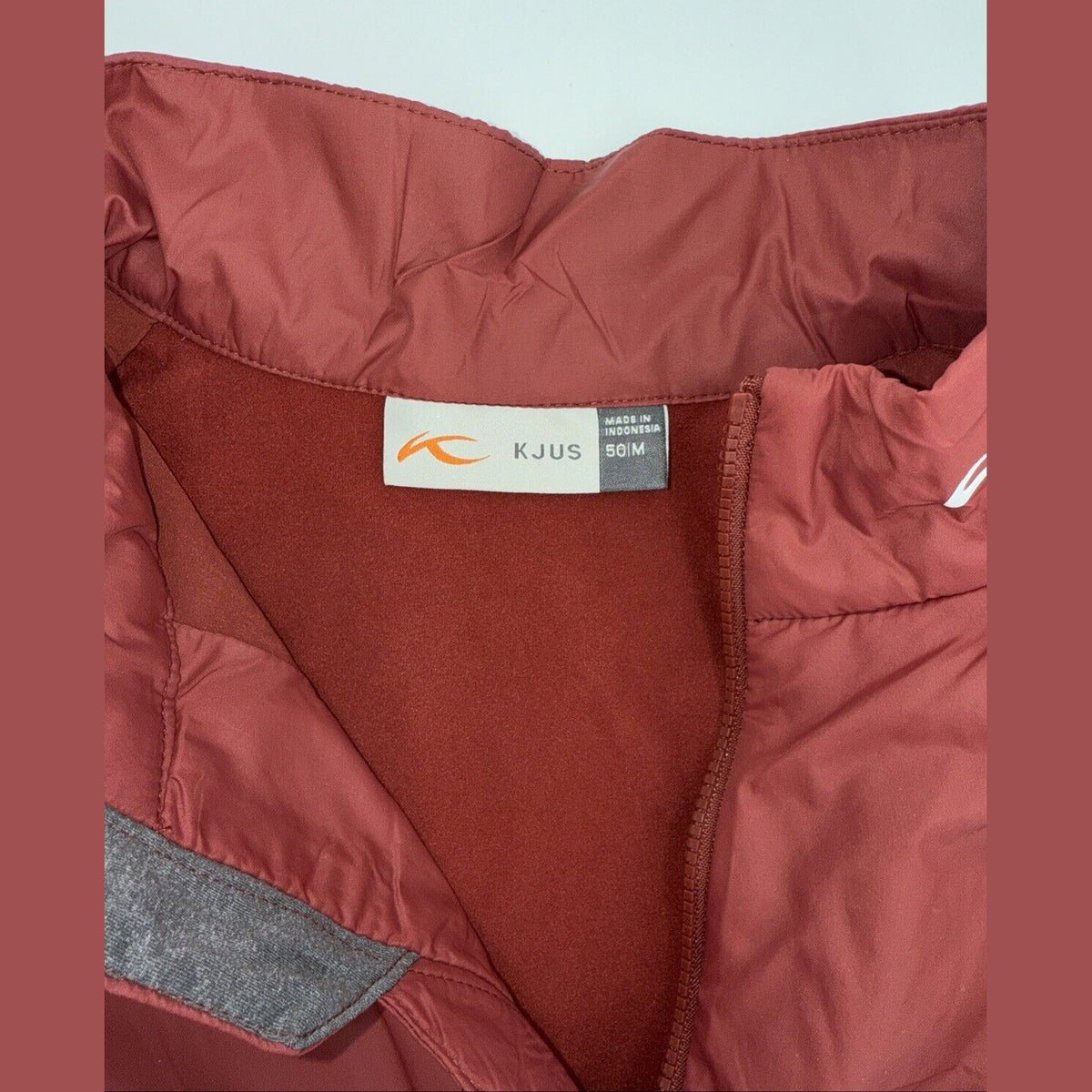$279 KJUS Men's Radiation Vest Full Zip Insulated - Cedar Rust- Size: 50 Medium