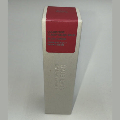 Haus Labs By Lady Gaga Color Fuse Glassy Blush Balm~Glassy Rosette~NIB~Full Size