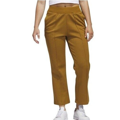Adidas Women's XPress -Tiro 7/8”Wide Leg Jogger Pants- Bronze Strata- Medium