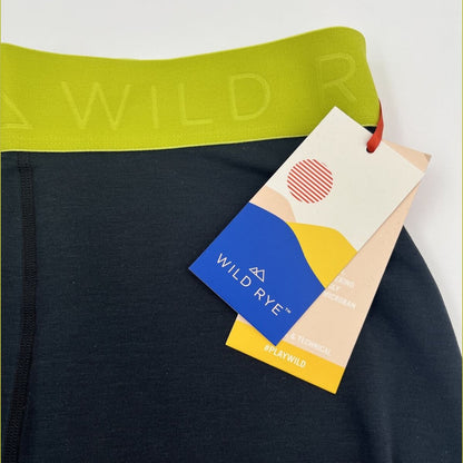 Wild Rye Women’s Jane Lite Crop Base Layer Leggings-Color Happy Hour-Size: 10