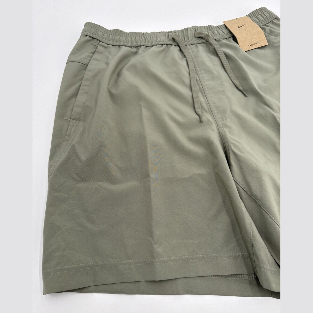 Nike Men's Form Dri-FIT 7" Unlined Versatile Shorts- Light Army- Medium- New Tag
