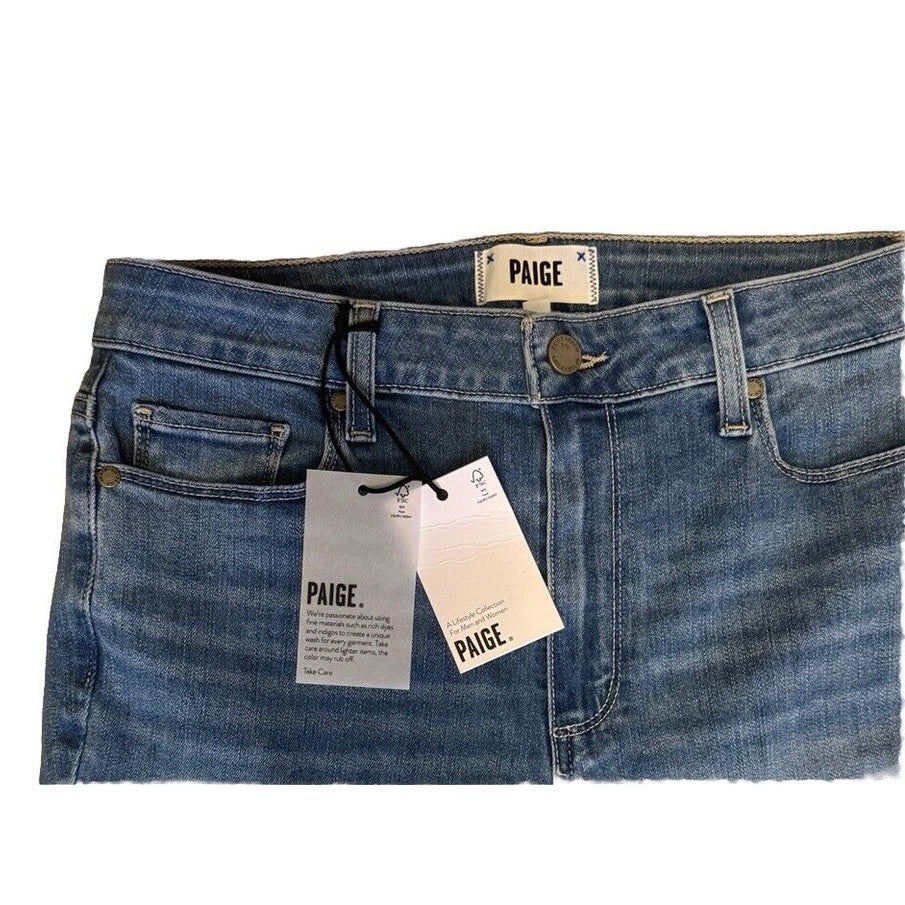 $225 PAIGE Women’s Hoxton Slim Raw Hem- Averill- Size: 32