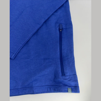 $88 Tasc Apex Fleece 1/4 Zip Pullover Jacket- Imperial Blue-Size: Medium-New