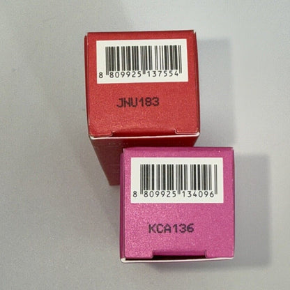 Combo Lot Of 2 LANEIGE Lip Glowy Balm- 1 Candy + 1 Berry - Hydrates & Tint-