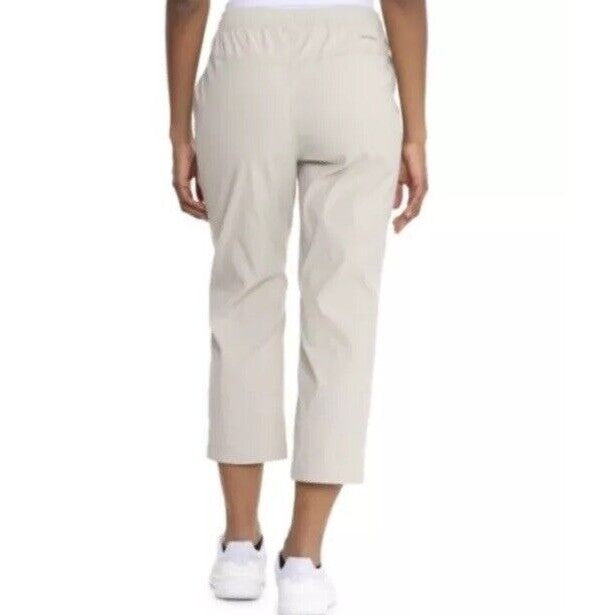 $65 Eddie Bauer Women’s -Tech Crop Pants- Sage- Medium