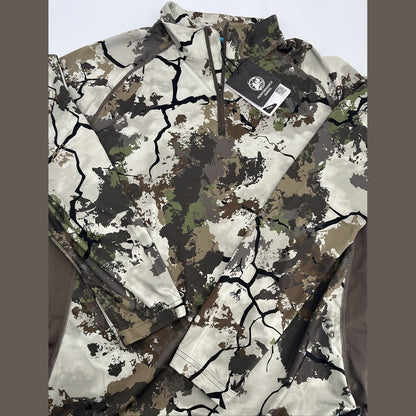 Fieldsheer Performance Men’s Mobile Cooling Long Sleeve Mock-Kings Camo-Medium