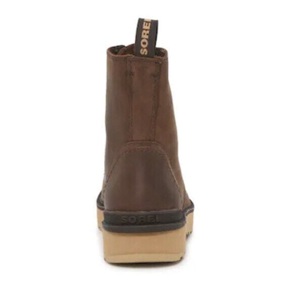 Sorel Men's Hi Line Combat Boot Color: Dark Brown Size 8.5 M - NEW Retail $185