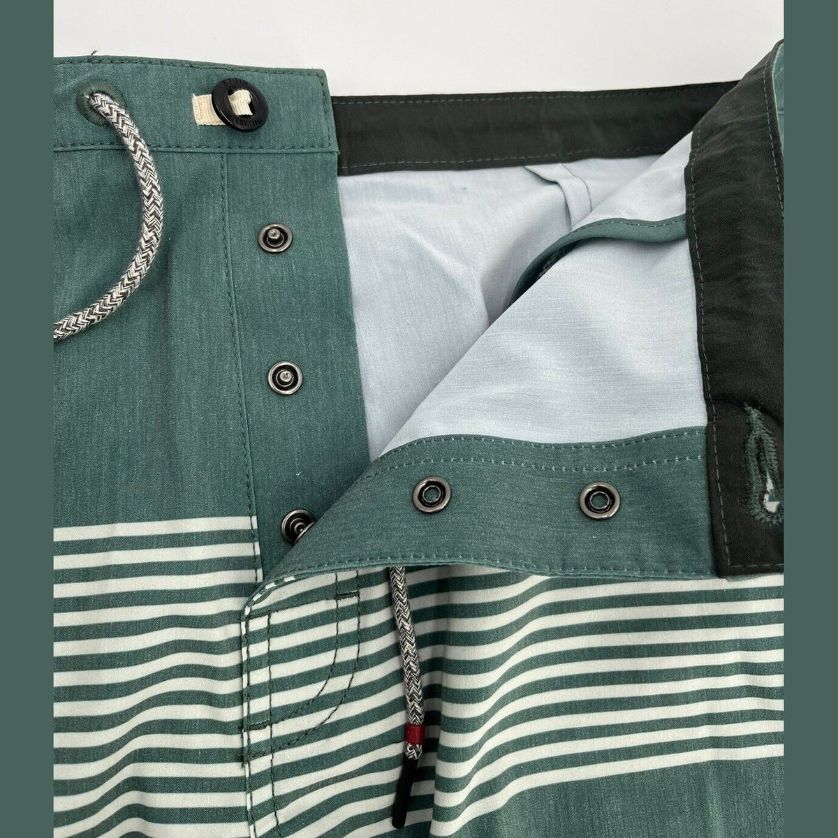 $65 Katin Men’s Hybrid Roam Trunk Shorts -Green Dark Teal-Size: 36" W - NEW