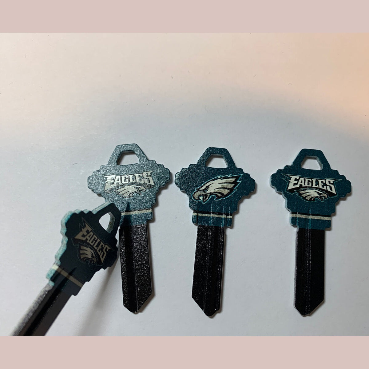 Lot 4 Keys House / Office Blank Keys SC 1 -  4 Philadelphia Eagles