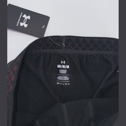 $100 Under Armour Men’s Rush Sl Legging Baselayer Bottoms- Black- Medium-New Tag