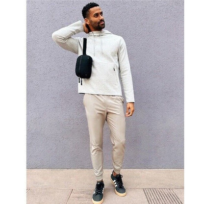 FLX Men’s Dynamic Slim Jogger Pants- Small - Wood Bridge - NWT Retail $60