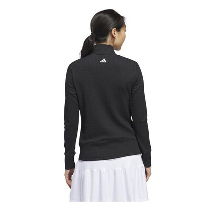 $70 New*2024 Arrival*Adidas Women’s Ultimate365 Textured Zip Jacket-Black-Medium