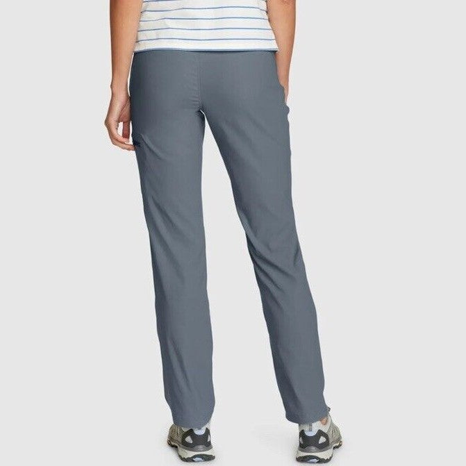$70 Eddie Bauer Women's Rainier Stretch Hiking Pants- Graphite - Size: 10- New