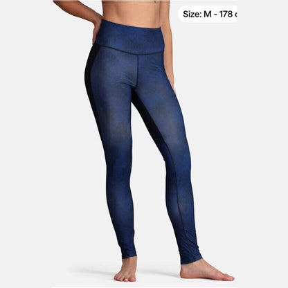 $100 Kari Traa Women’s Fierce Pants Tights- Royal Blue - Medium- New With Tags