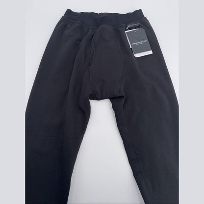 Obermeyer Men's Thermal Fleece Base Layer Bottoms 150 Ultrastretch-Black-Small
