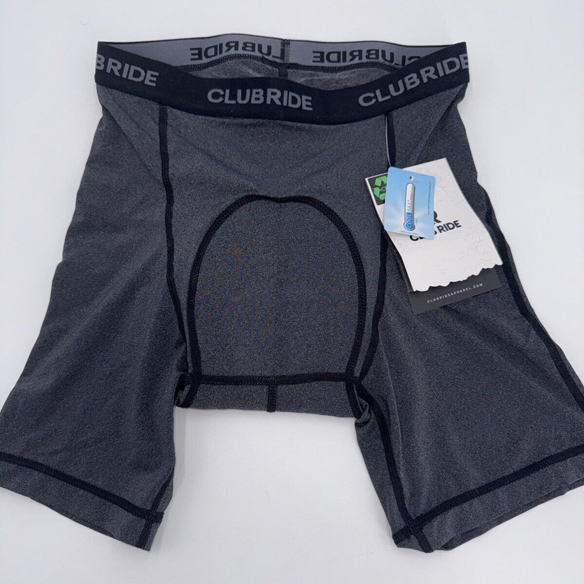 $50 Club Ride Apparel Men’s Gunslinger Bike Shorts- Black/Grey - Small - New Tag