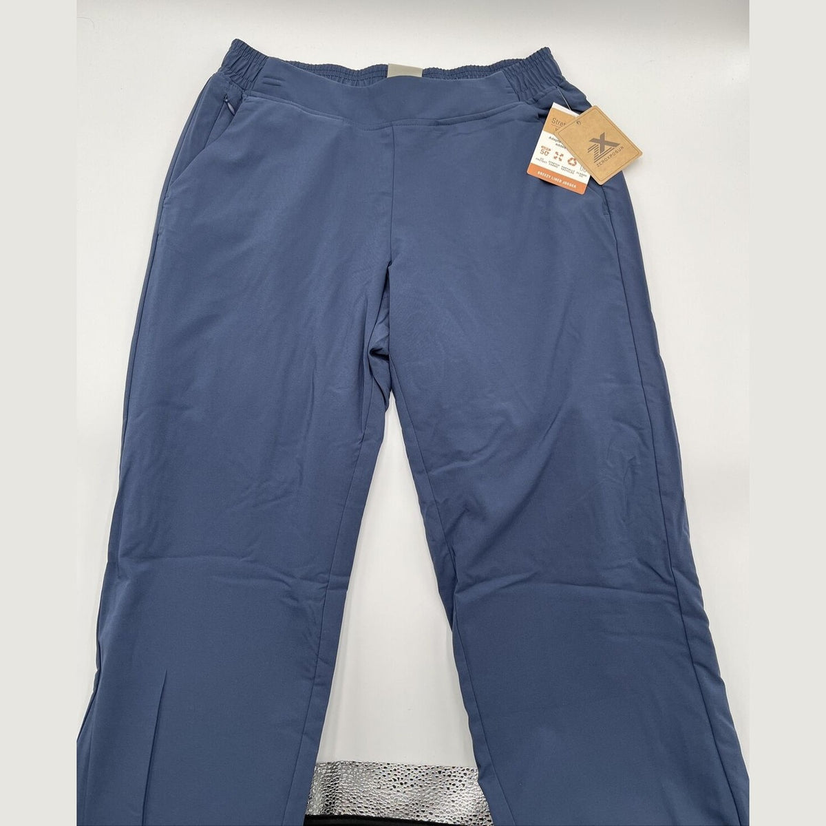 ZeroXposur Women's Cannes Breezy Lined Joggers -Infinity Blue-Small-NWT $60