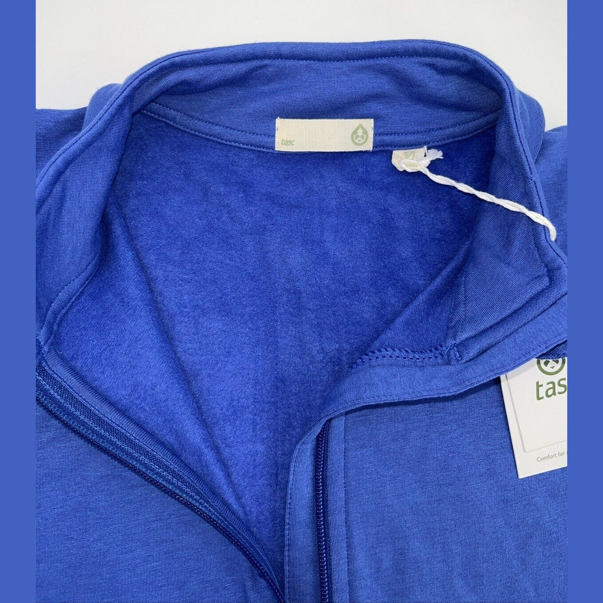 $88 Tasc Apex Fleece 1/4 Zip Pullover Jacket- Imperial Blue-Size: Medium-New