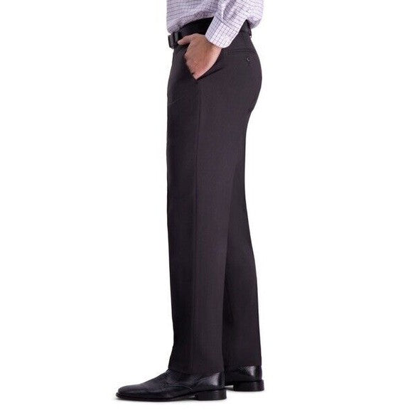 Haggar Men’s Premium Comfort Straight Fit Dress Pants- Charcoal- 30Wx32L - NWT