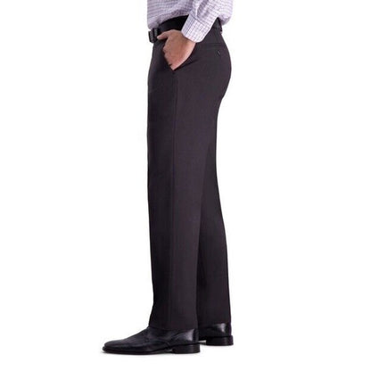 Haggar Men’s Premium Comfort Straight Fit Dress Pants- Charcoal- 30Wx32L - NWT