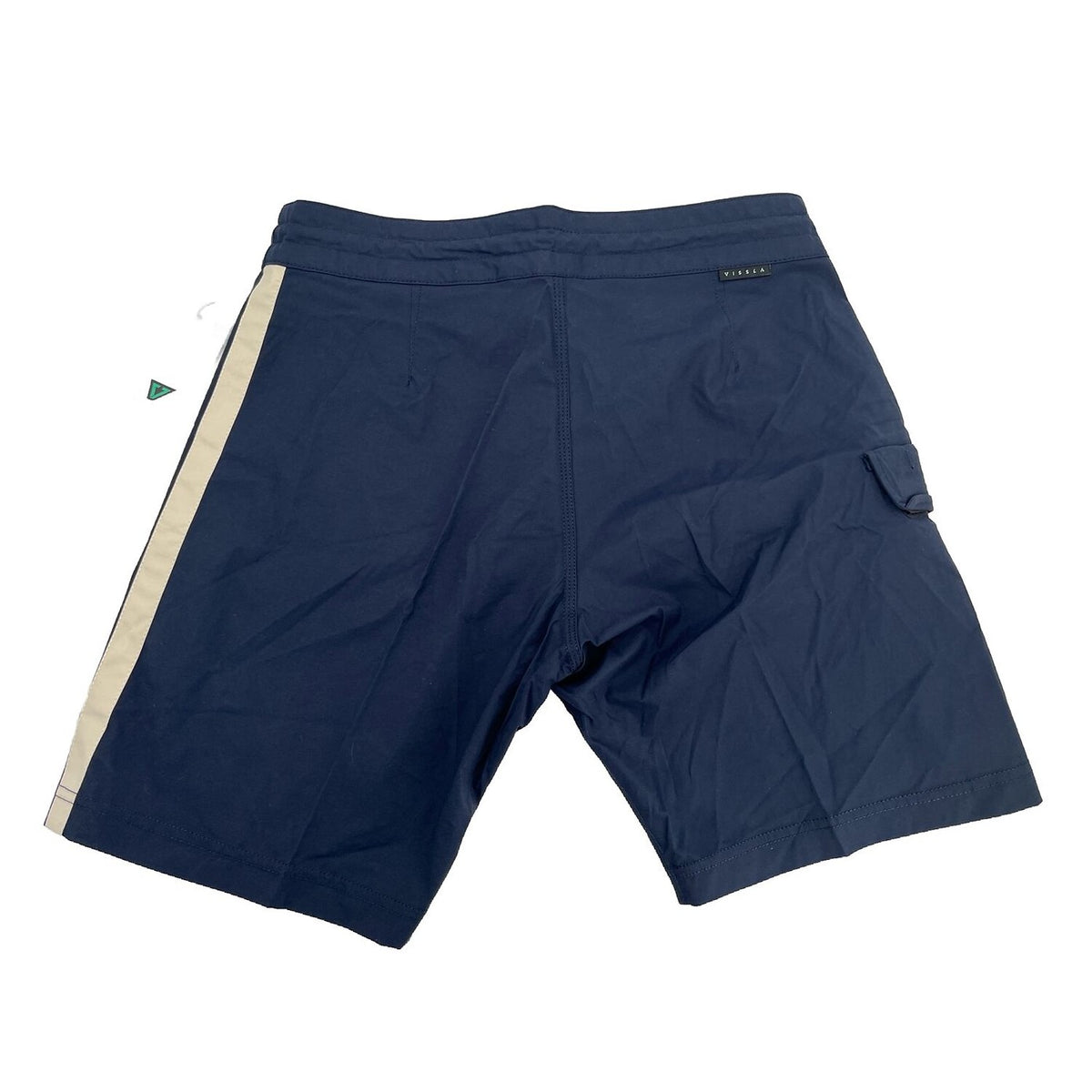 $65 Vissla Men’s Trip Out  17.5" Boardshort Swim Shorts-Navy Blue-Size: 28”W-New
