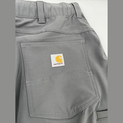 $98 Carhartt Men’s Force Sun Defender Lightweight Pants-Steel-Medium Short-New
