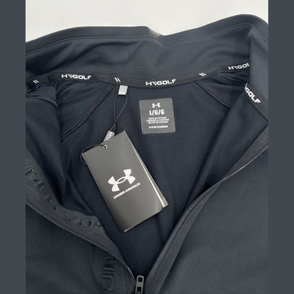 Under Armour Men’s 1/2 Zip Storm GOLF Sweatshirt-Black-LARGE - New-MSRP $80