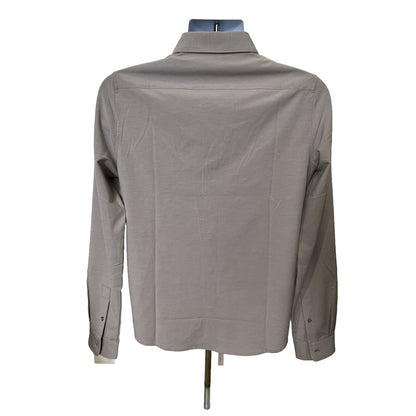 Vuori Men’s Bridge Button Down Long Sleeve Shirt -Fog Grey-Small-*New* Tag $98