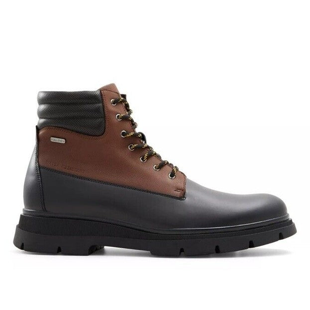 Aldo Men’s Mayfair Lace Boots - Black/Brown- Size: 10M - NEW - Retail $149