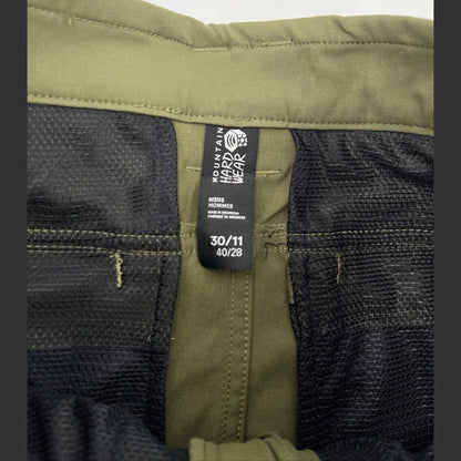 $79 Mountain Hardwear Men’s AP Active Shorts 11” Outdoors-Khaki-Size 30”W NEW