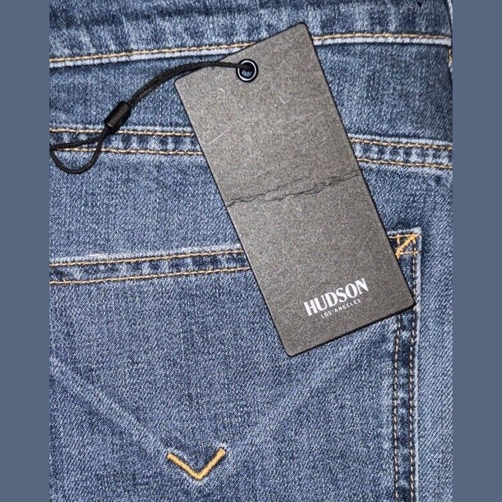 $205 Hudson Women’s Jeans - High Rise Straight Crop- Sweet Dreams- Size 29