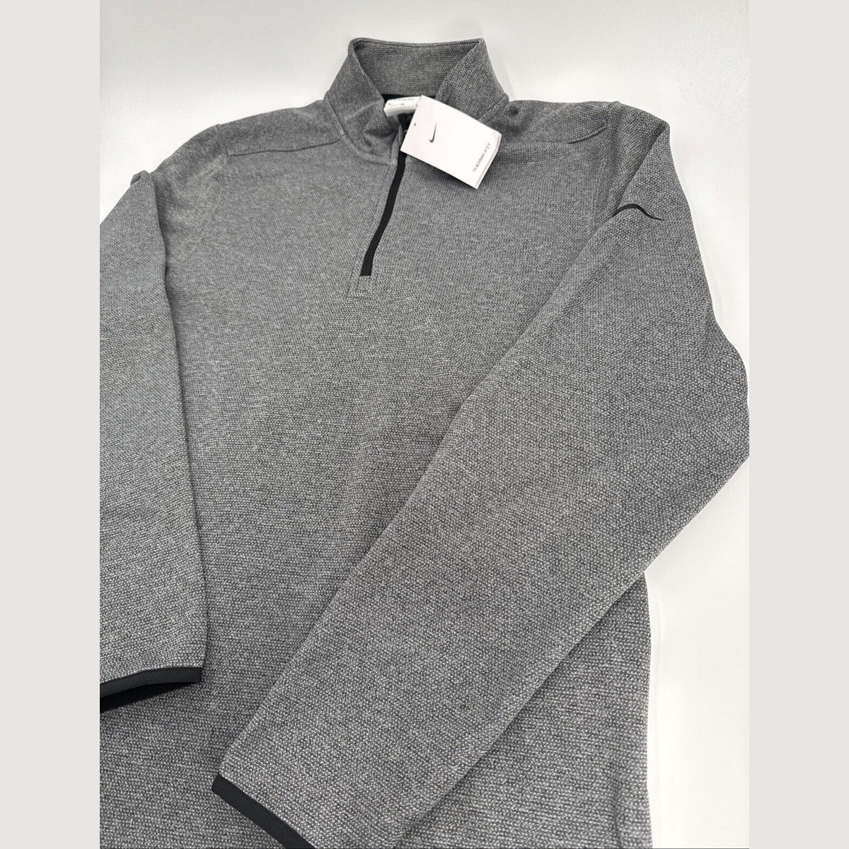 $80 Nike Men’s Golf Top Shirt 1/4 Zip Victory Pullover DN1947- Grey - Medium-New