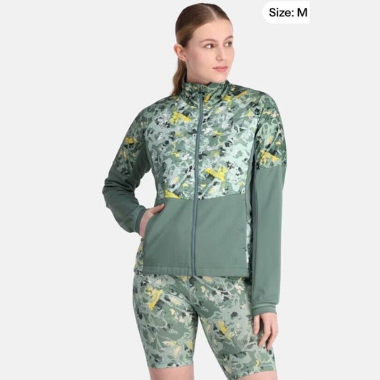 $130 Kari Traa Women’s Ragna Jacket Casual Training- Murk Green- Medium- New