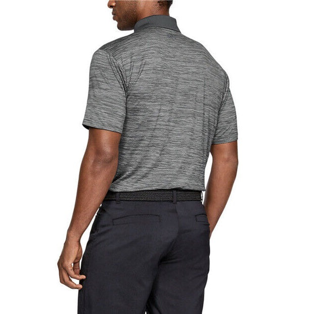 Under Armour UA Mens Performance Golf Polo Shirt - Steel Grey-  Sz: Small- NWT