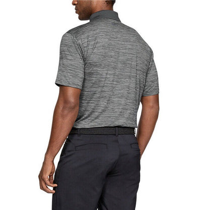 Under Armour UA Mens Performance Golf Polo Shirt - Steel Grey-  Sz: Small- NWT