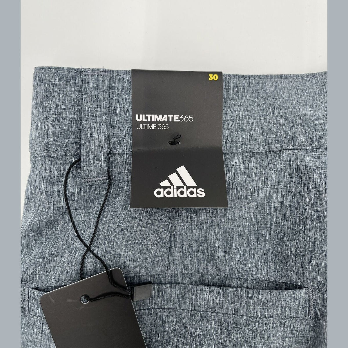 $70 Adidas Golf Ultimate 365 Golf Woven Shorts 10”-Heather Crew Navy Size: 30W