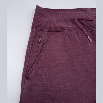$180 Smartwool Men’s Intraknit Merino Tech Pant-Eggplant Maroon- Small -New Tags