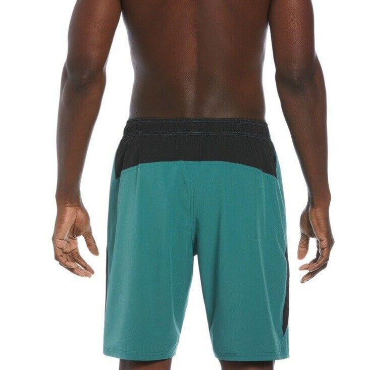 NIKE Men’s Contend Shorts Swim Trunks Volley 9” - Aquarius Blue- Small -NWT $60