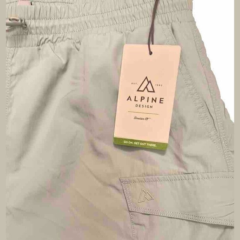 Alpine Design Women’s Woven Cargo Shorts - Mineral Jade- Medium NWT