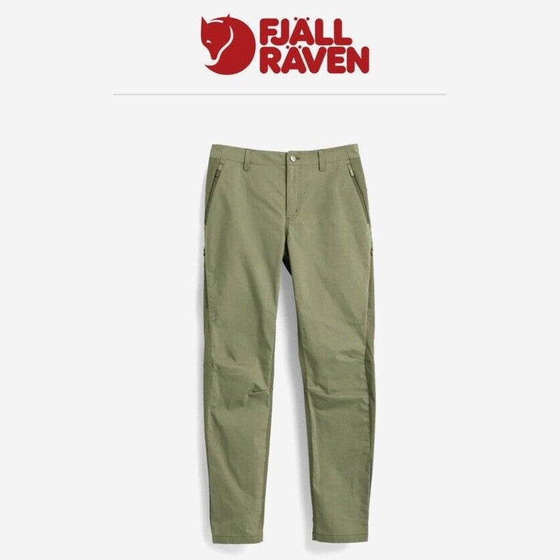 $160 Fjallraven Women’s Specialized Riders Hybrid Trousers-Green EU:38 (29”) NEW