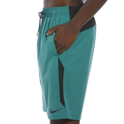 NIKE Men’s Contend Shorts Swim Trunks Volley 9” - Aquarius Blue- Small -NWT $60