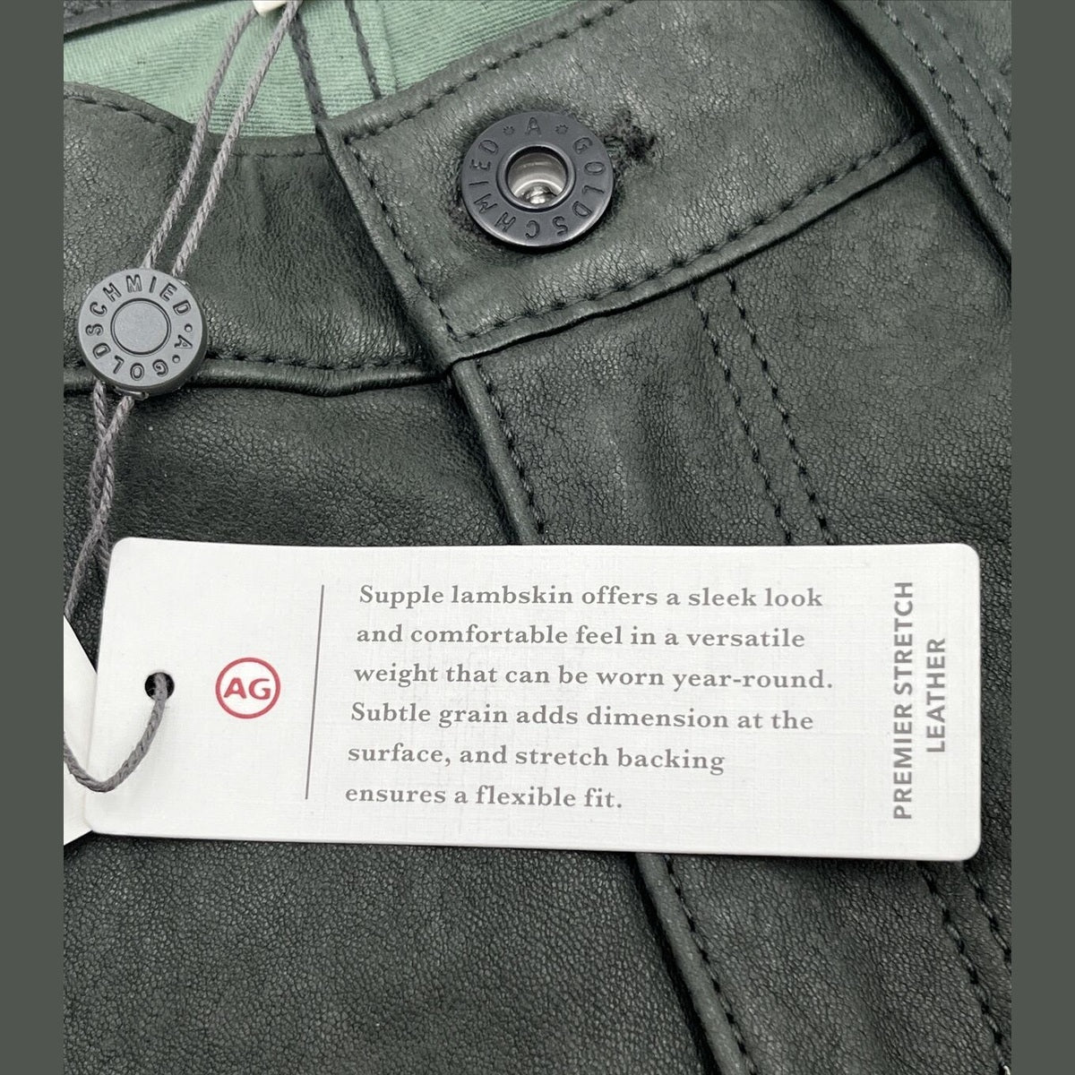 $975 Adriano Goldschmied AG Women’s The Legging Super Skinny Pants-Olive-27W-NEW