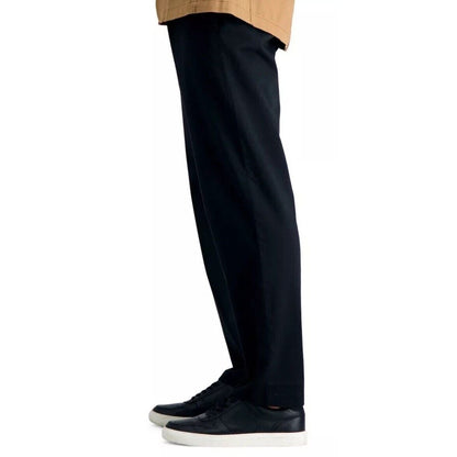 Haggar Men’s Life Khaki Straight Fit Chino Pants - Black- Size: 33W 30L- NEW