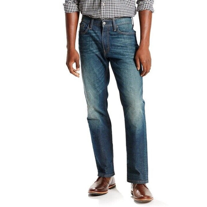 $70 Levi's Men’s 541 Athletic Taper Stretch Jeans-Midnight Rigid-33W x 30L-NEW