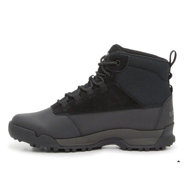 $140 Sorel Men's Buxton Winter Boots Waterproof Insulated- Black- Size: 10M-New